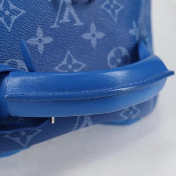 LOUIS VUITTON Monogram Clouds Multi Pocket Backpack Blue M45441 Auth yk18948M - Picture 10 of 16